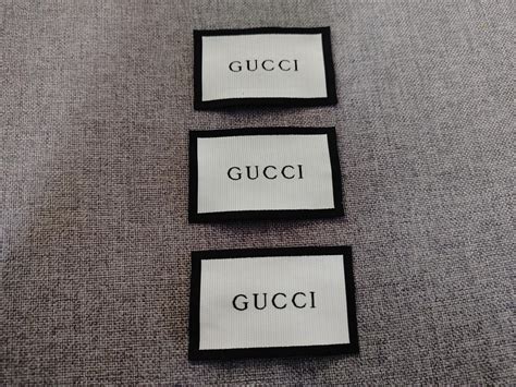 cheap gucci metal labels for clothing